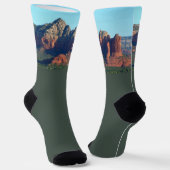 Coffee Pot Rock I in Sedona Arizona Sokken (Gebogen)