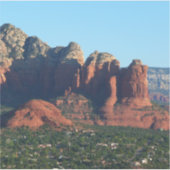 Coffee Pot Rock I in Sedona Arizona Sticker (Voorkant)