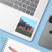 Coffee Pot Rock I in Sedona Arizona Sticker (Laptop met iPhone)
