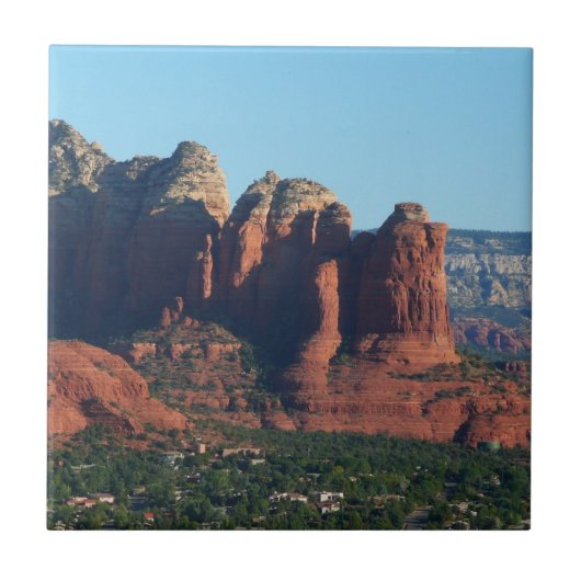 Coffee Pot Rock I in Sedona Arizona Tegeltje (Voorkant)
