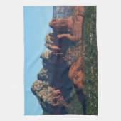 Coffee Pot Rock I in Sedona Arizona Theedoek (Verticaal)