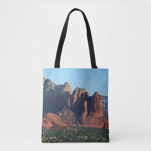 Coffee Pot Rock I in Sedona Arizona Tote Bag (Voorkant)