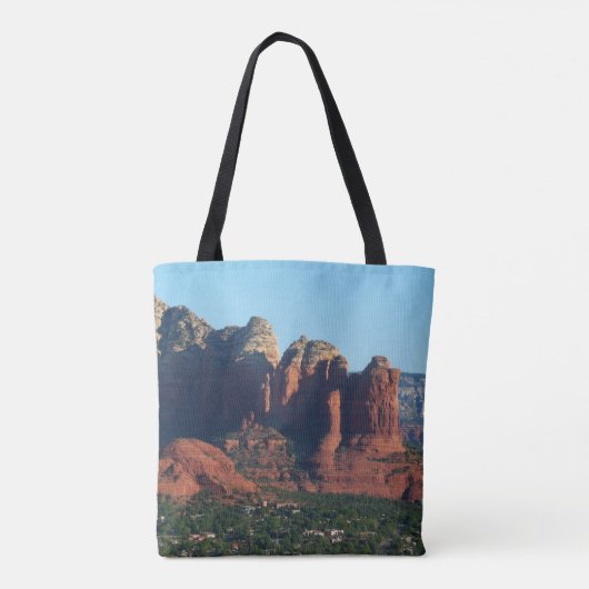 Coffee Pot Rock I in Sedona Arizona Tote Bag (Achterkant)