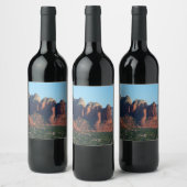 Coffee Pot Rock I in Sedona Arizona Wijn Etiket (Flessen)