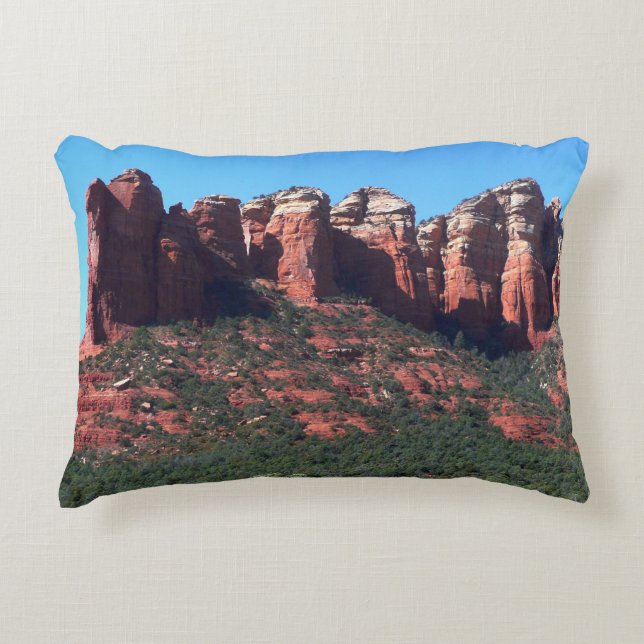 Coffee Pot Rock II in Sedona Arizona Accent Kussen (Voorkant)