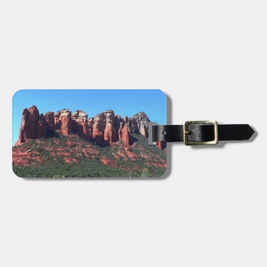 Coffee Pot Rock II in Sedona Arizona Bagagelabel (Voorkant horizontaal)