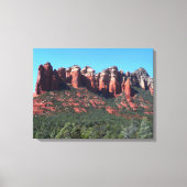 Coffee Pot Rock II in Sedona Arizona Canvas Afdruk (Voorkant)