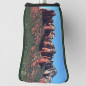Coffee Pot Rock II in Sedona Arizona Golfheadcover (Draai 90)
