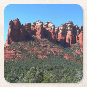 Coffee Pot Rock II in Sedona Arizona Kartonnen Onderzetters