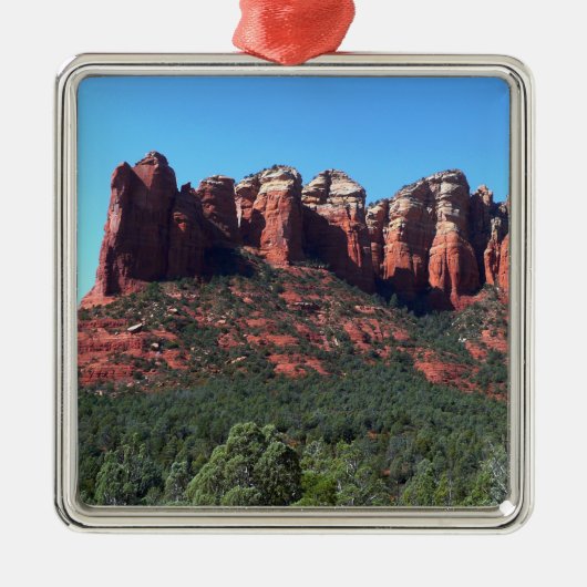 Coffee Pot Rock II in Sedona Arizona Metalen Ornament (Voorkant)