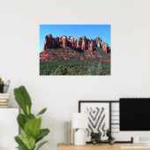 Coffee Pot Rock II in Sedona Arizona Poster (Thuiskantoor)