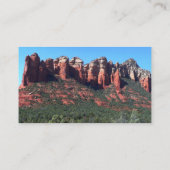 Coffee Pot Rock II in Sedona Arizona Visitekaartje (Achterkant)