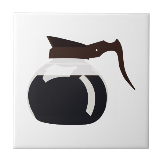 Coffee Pot Tegeltje (Voorkant)