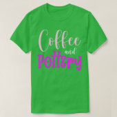 Coffee Pottery Hobhandmade Pot Kiln T-shirt (Design voorkant)
