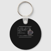 Coffee Programmer Coder Developer Gift Sleutelhanger (Voorkant)