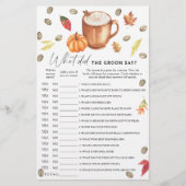 Coffee & Pumpkin Bridal Wat zei de bruidegom? (Voorkant)