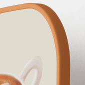 Coffee Pun: Iron T Foaming With Feelings Art Pickleball Paddle (Links Detail)