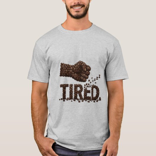 Coffee Punch - Heren T-Shirt (Voorkant)