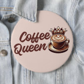 Coffee Queen Ronde Button 6,0 Cm (In situ)