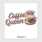Coffee Queen Sticker (Vel)