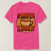 Coffee Queen T-shirt (Design voorkant)