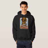 Coffee Quote Coffee Cappuccino I Love Coffee Hoodie (Voorkant volledig)
