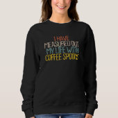 Coffee Quote mam Coffee Funny Mam 2022 Vint Trui (Voorkant)
