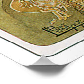 Coffee Rajah Hot Coffee Drink en art. Poster (Hoek)