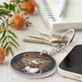 Coffee Rat Sleutelhanger (Voorkant Rechts)