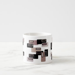 Coffee Retro Rechthoeken Espresso Mok