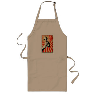 Coffee Revolution Apron - Barista Designs Lang Schort