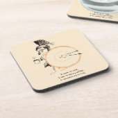 Coffee Ring Doodle onderzetter (Linkerzijde)