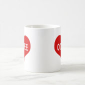 COFFEE Rode Liefdeshart Koffiemok (Center)