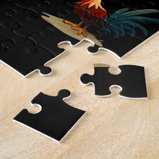 Coffee Rooster Legpuzzel (Zijkant)