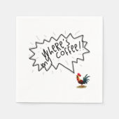 Coffee Rooster Servet (Voorkant)