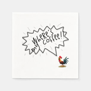 Coffee Rooster Servet