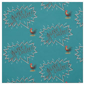 Coffee Rooster Stof (Swatch)