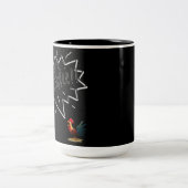Coffee Rooster Tweekleurige Koffiemok (Center)