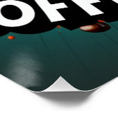 Coffee Rush Leeuw Perfect Poster (Hoek)