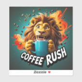 Coffee Rush Sticker (Vel)