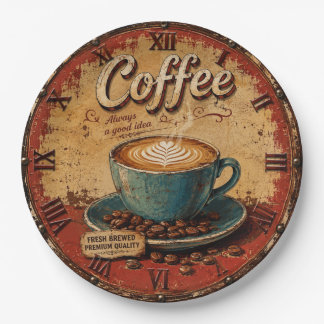 Coffee Rustic Farmhouse Bar Vintage Kitchen Papieren Bordje