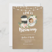 Coffee Rustic Kraft Love is Brouwerij Vrijgezellen Kaart (Voorkant)