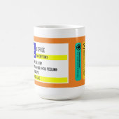 Coffee Rx-Mok (15 oz. wit) Koffiemok (Center)