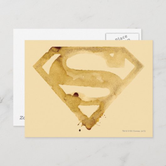 Coffee S-symbool Briefkaart (Voorkant / Achterkant)