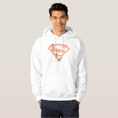 Coffee S-symbool - rood Hoodie (Voorkant volledig)