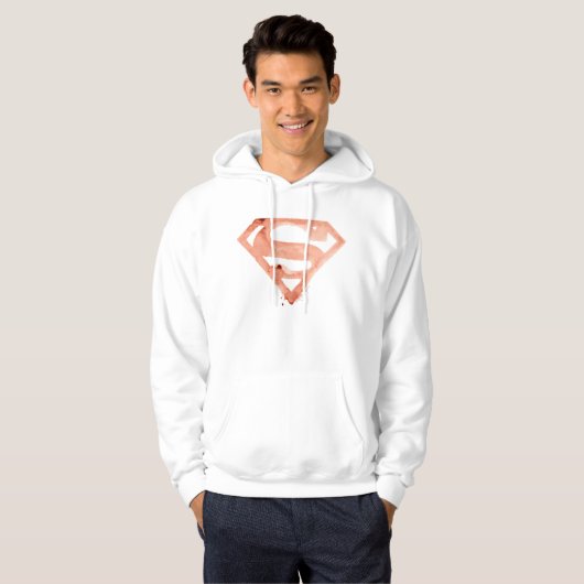 Coffee S-symbool - rood Hoodie (Voorkant volledig)