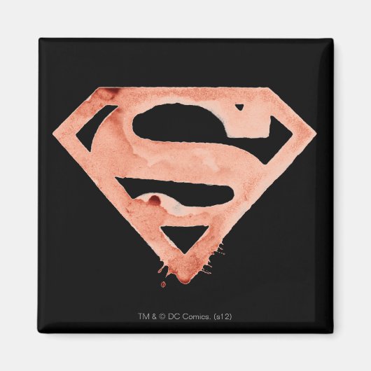 Coffee S-symbool - rood Magneet (Voorkant)