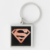 Coffee S-symbool - rood Sleutelhanger (Voorkant)