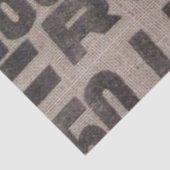 Coffee Sack Furnical Decoupage Paper Tissuepapier (Detail)