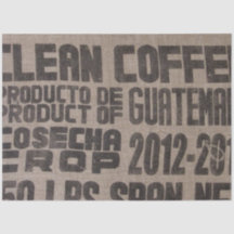 Coffee Sack Furnical Decoupage Paper